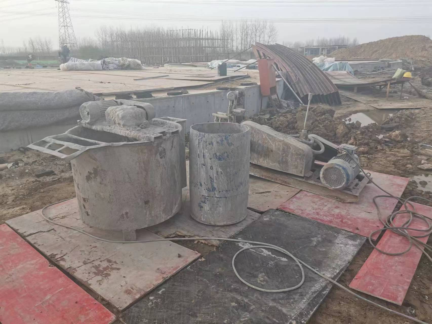 长安镇回填土注浆